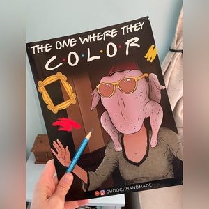 Friends Coloring Book